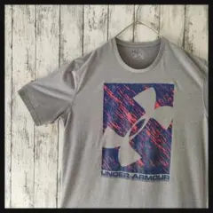 アメリカ古着　半袖Tシャツ　UA　L　グレー