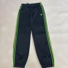adidas climalite ジャージパンツ 緑、黄緑ライン