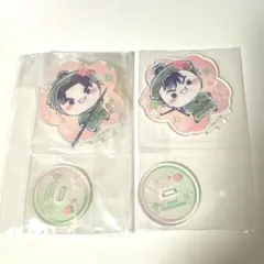 忍たま乱太郎　フリューくじ　桜もちぴこアクリルスタンド 食満留三郎　潮江文次郎