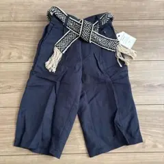 新品タグ付きベルト付き ワイドパンツ 95センチ