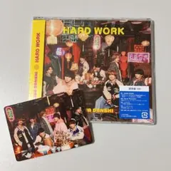 なにわ男子　HARD WORK 通常盤　CD トレカ付き