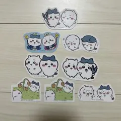 ちいかわ ダイカットステッカー ちいかわ＆ハチワレセット
