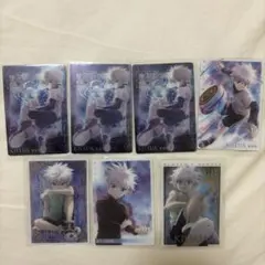 HUNTERHUNTER イタジャガ キルア カードセット 7枚のサムネイル