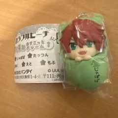 じゃぱぱ　おくるみますこっとチャーム　カラピチ　カラフルピーチ　ガチャガチャ