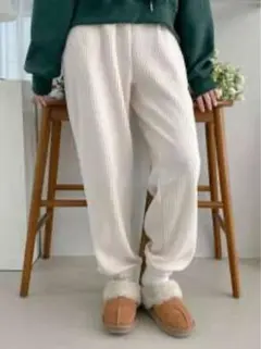 ウエストゴムパンツ