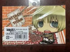 進撃の巨人　ちみキャラステッカー2枚組×3