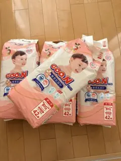 GOO.N グーンプラス テープ BIGサイズ 42枚 4パックのサムネイル
