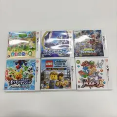ニンテンドー3DS ゲームソフト 6本セット