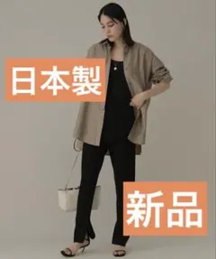 Chaos 新品⭐️日本製❗️カオスクリアモールスキンコットンシャツブラウスシルク調のサムネイル
