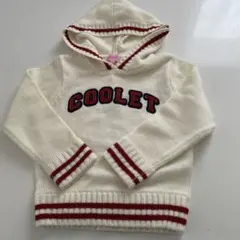 COOCEE ニットパーカー　110cm