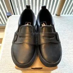 美品VANS 18cm キッズ　スリッポン　ブラック