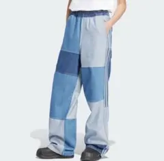 adidas パッチワーク パンツ adidas（アディダス）の「KSENIASCHNAIDER パッチワークジーンズ