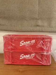 Snap-on スチール製 ツールボックス型 ティッシュケース スナップオン
