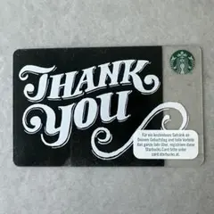 ［未削り］スターバックスカード　海外