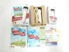 Wii カラオケ　JOYSOUND Wii ゲームソフト　マイク２本　1本未使用
