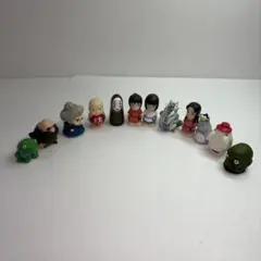 ジブリ　千と千尋の神隠し　指人形フィギュアセット　12体まとめ売り