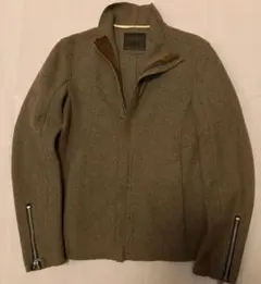 バックラッシュ 美品！ カシミアジップジャケット グレー サイズSのサムネイル