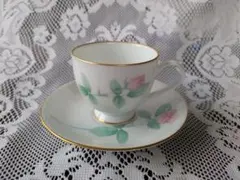 バラの花柄ティーカップ・ソーサー　１客