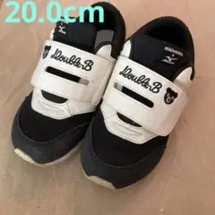 ミキハウス　ダブルビー　ミズノ　スニーカー　20.0cm
