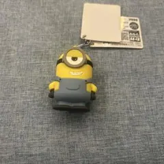 【新品】ミニオンズフィーバー モアプラスボールチェーン付 3Dラバーマスコット