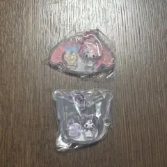 サンリオキャラクターズ　パッケージチャーム　マイメロディー　クロミ