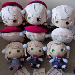 しぐれうい 寝そべりBIGぬいぐるみ 全2種 タグ付き 3体セット - メルカリ