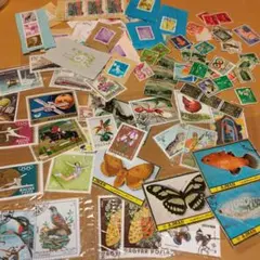 u*e様 使用済切手コレクション 多数