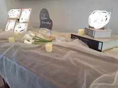 ウェディング ミラーウェルカムボード