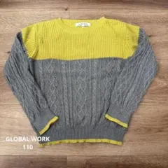 110＊グローバルワーク　コットンセーター