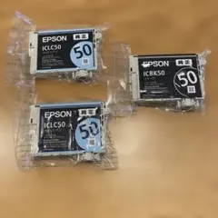 EPSON 純正インクカートリッジ ICBK50 ICLC50 未開封のサムネイル