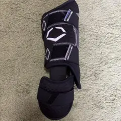 EVOSHIELD フットガード ブラック 野球 防具