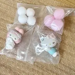 キャラもふマスコット　キティ　マイメロ　2点　フィギュアのみ　サンリオ