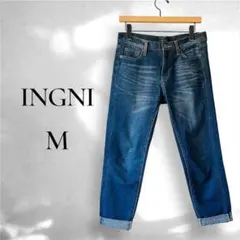 INGNI M ストレートデニム パンツ ボトムス カジュアル テーパードパンツのサムネイル