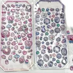 カミオジャパン　宝石　ぷっくり　キラキラ　ぷくぷく　うるちゅる　ボンボン　シール