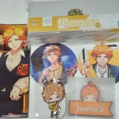 A3! 夏組 皇天馬 ６点セット ネックレス ラバスト コースター ステッカー