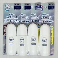 [新品] ビオレZero ロールオン 無香性 4個