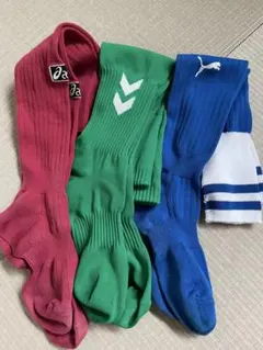 サッカーソックス 3足セット 25〜27cm 大人用 まとめ売り