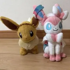 ポケモン　ぬいぐるみ　イーブイ　ニンフィア　ポケットモンスター　SANEIのサムネイル