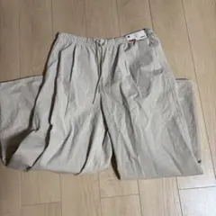 GUコーデュロイバレルレッグパンツ