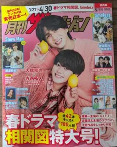 月刊ザテレビジョン 5月号