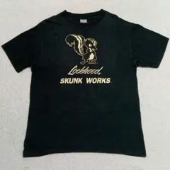 東洋エンタープライズ バズリクソン スカンクワークスTシャツ(M)米国製 黒色