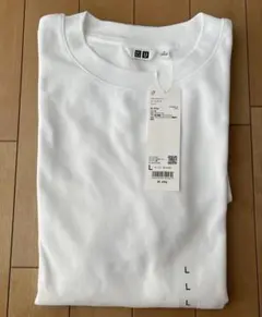 【新品未使用】UNIQLO エアリズムコットンオーバーサイズTシャツLサイズ