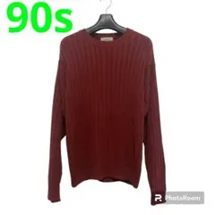 1980〜1990 ブロック体タグ L.L.Bean エルエルビーン ニット