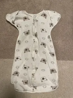 Coperta 【IHDI認証済み】スワドル おくるみ 新生児 クマ柄 ジッパー