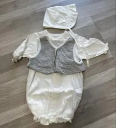 ホワイト セレモニースーツ ベスト付き