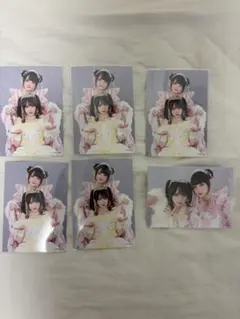 きゅるりんってしてみて チバゆな島村嬉唄 幕張衣装 ブロマイド 6枚