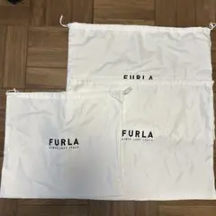 【FURLA】コットン袋セット 大小3点