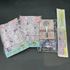 新品未開封　ポケモン 一番くじ タオル スプーン 箸 セット　まとめ