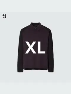 『廃盤』+J　ユニクロ×ジルサンダー　メリノブレンドニットポロシャツ　XL