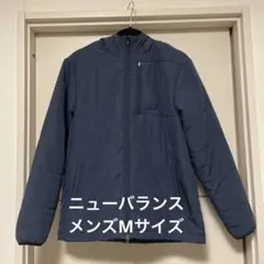 New Balance ネイビー フルジップジャケット